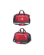 Bolsa de deporte mediana roja y gris GetFit GFB002 + RG