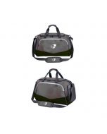 Bolsa de deporte mediana negra y gris GetFit GFB002 + GB