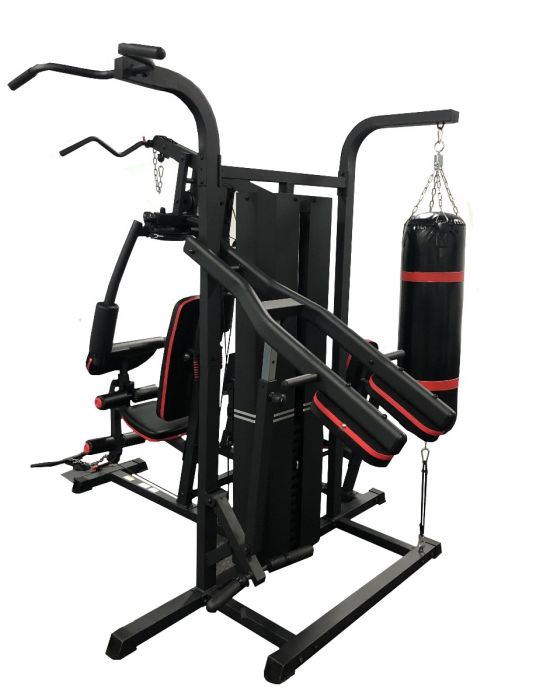 Máquina de gimnasio multifuncional de acero con capacidad máxima de 100 kg  Vida XL 90485