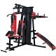 Gimnasio multiestación HOME GYM gym ST 5200 - ST 5250 3 estaciones con bolsa de peso de 95 kg y saco de boxeo